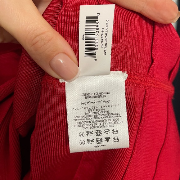 Herve Leger red Dress - Picture 6 of 13